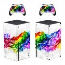 Digital Texture decal skin for Xbox Series X Console & 2 Controllers