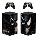 Venom decal skin for Xbox Series X Console & 2 Controllers