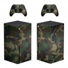 Camouflage decal skin for Xbox Series X Console & 2 Controllers