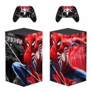 Spider Man decal skin for Xbox Series X Console & 2 Controllers
