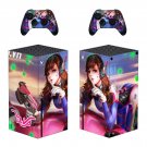 Overwatch decal skin for Xbox Series X Console & 2 Controllers
