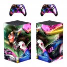 Overwatch decal skin for Xbox Series X Console & 2 Controllers