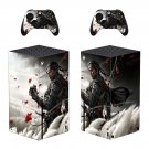 Ghost of Tsushima decal skin for Xbox Series X Console & 2 Controllers