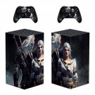 The Witcher decal skin for Xbox Series X Console & 2 Controllers