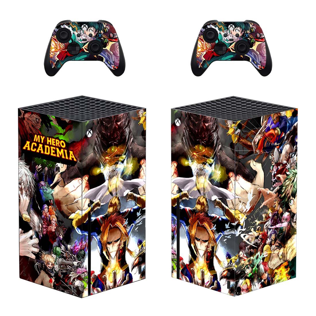 My Hero Academy decal skin for Xbox Series X Console & 2 Controllers