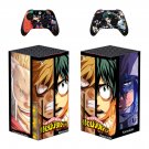My Hero Academy decal skin for Xbox Series X Console & 2 Controllers