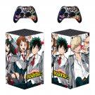 My Hero Academy decal skin for Xbox Series X Console & 2 Controllers