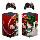 My Hero Academy decal skin for Xbox Series X Console & 2 Controllers