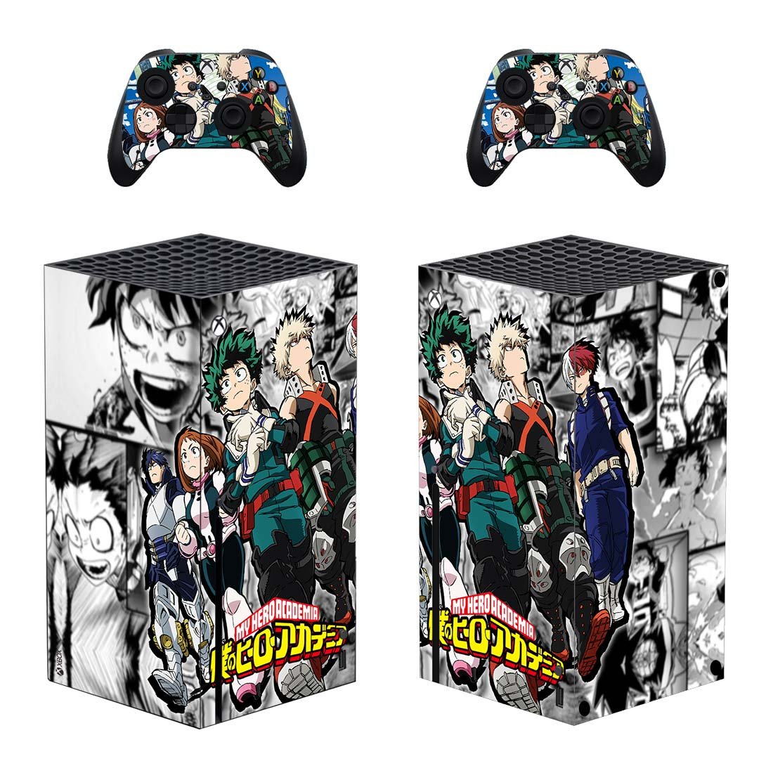 My Hero Academy decal skin for Xbox Series X Console & 2 Controllers