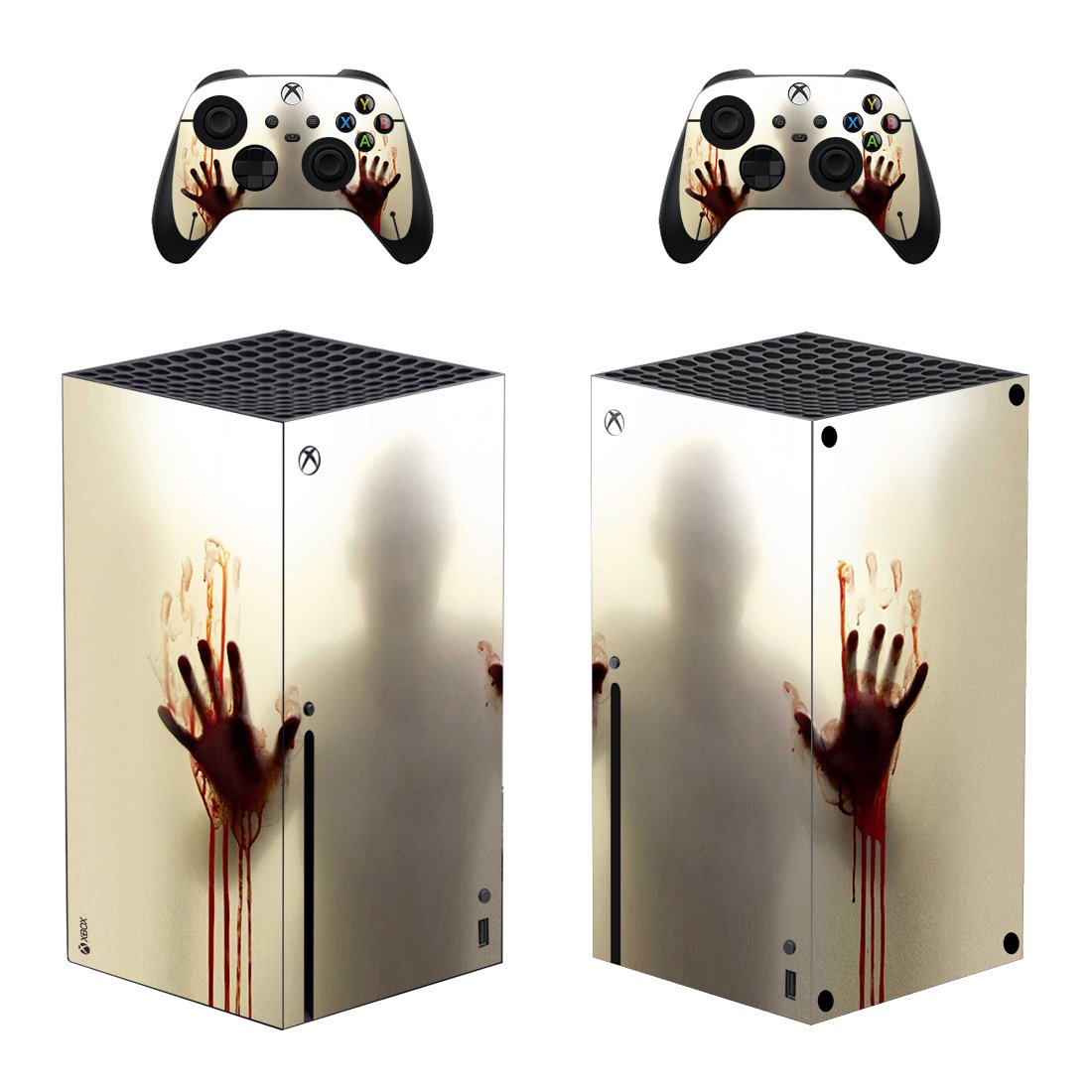 Walking Dead decal skin for Xbox Series X Console & 2 Controllers