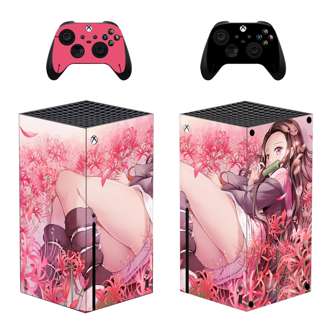 Demon Slayer decal skin for Xbox Series X Console & 2 Controllers