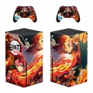 Demon Slayer decal skin for Xbox Series X Console & 2 Controllers