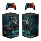 Battlefield 2042 decal skin for Xbox Series X Console & 2 Controllers
