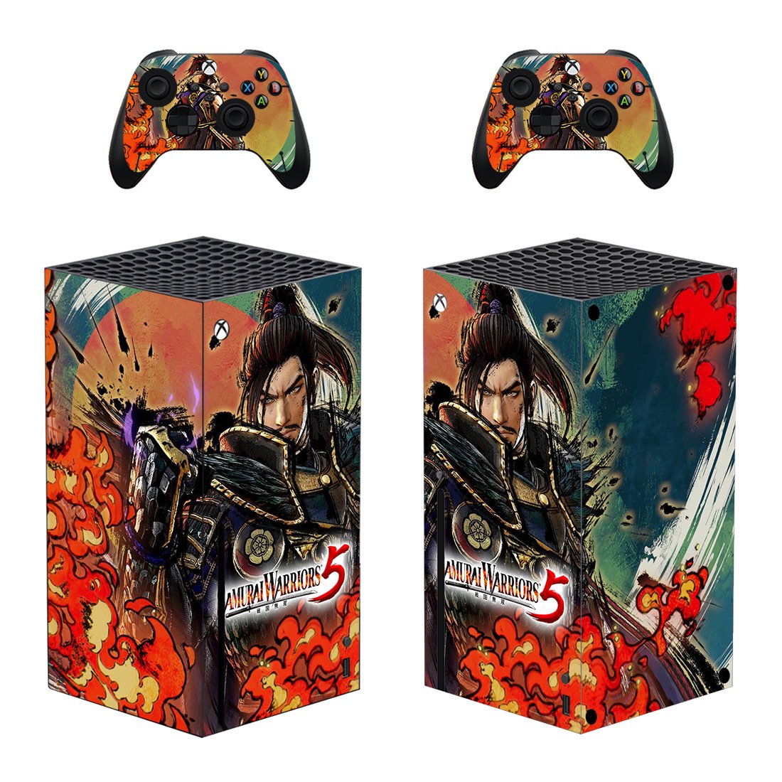 Samurai Warriors 5 decal skin for Xbox Series X Console & 2 Controllers