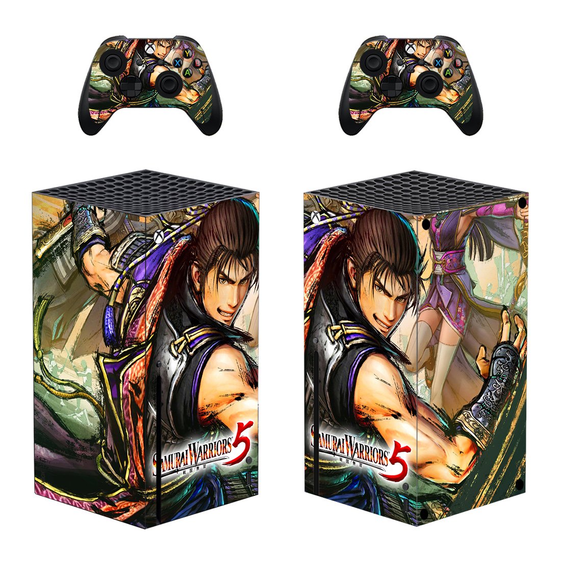 Samurai Warriors 5 decal skin for Xbox Series X Console & 2 Controllers