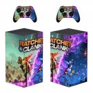 Ratchet and Clank decal skin for Xbox Series X Console & 2 Controllers