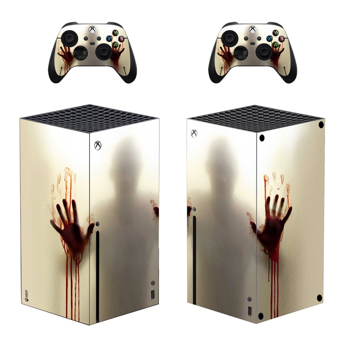 Walking Dead decal skin for Xbox Series X Console & 2 Controllers