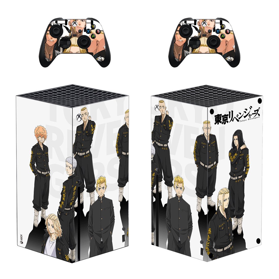 Tokyo Avengers decal skin for Xbox Series X Console & 2 Controllers