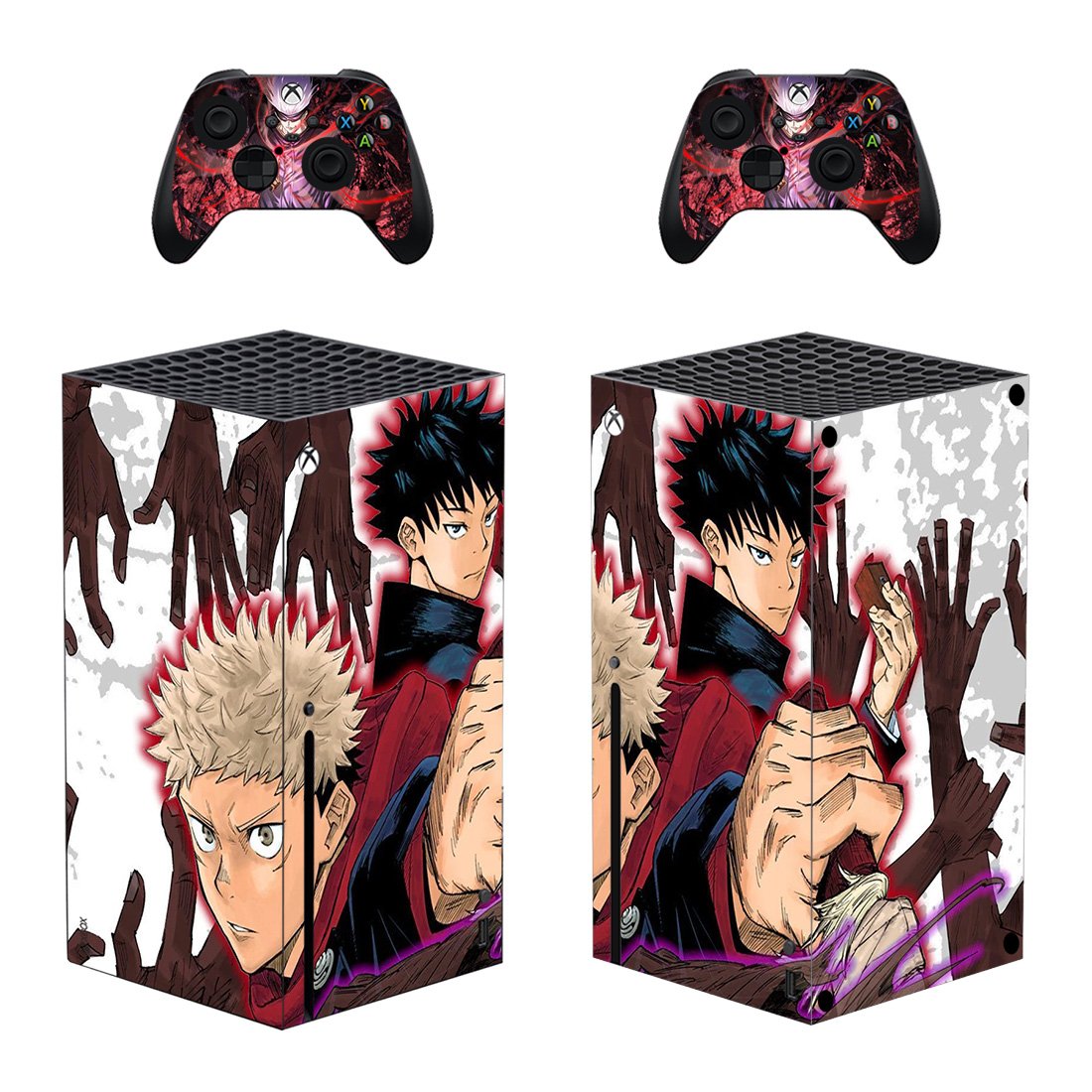 Jujutsu Kaisen decal skin for Xbox Series X Console & 2 Controllers