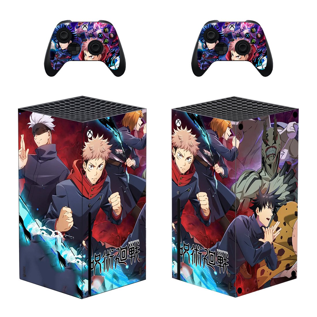Jujutsu Kaisen decal skin for Xbox Series X Console & 2 Controllers