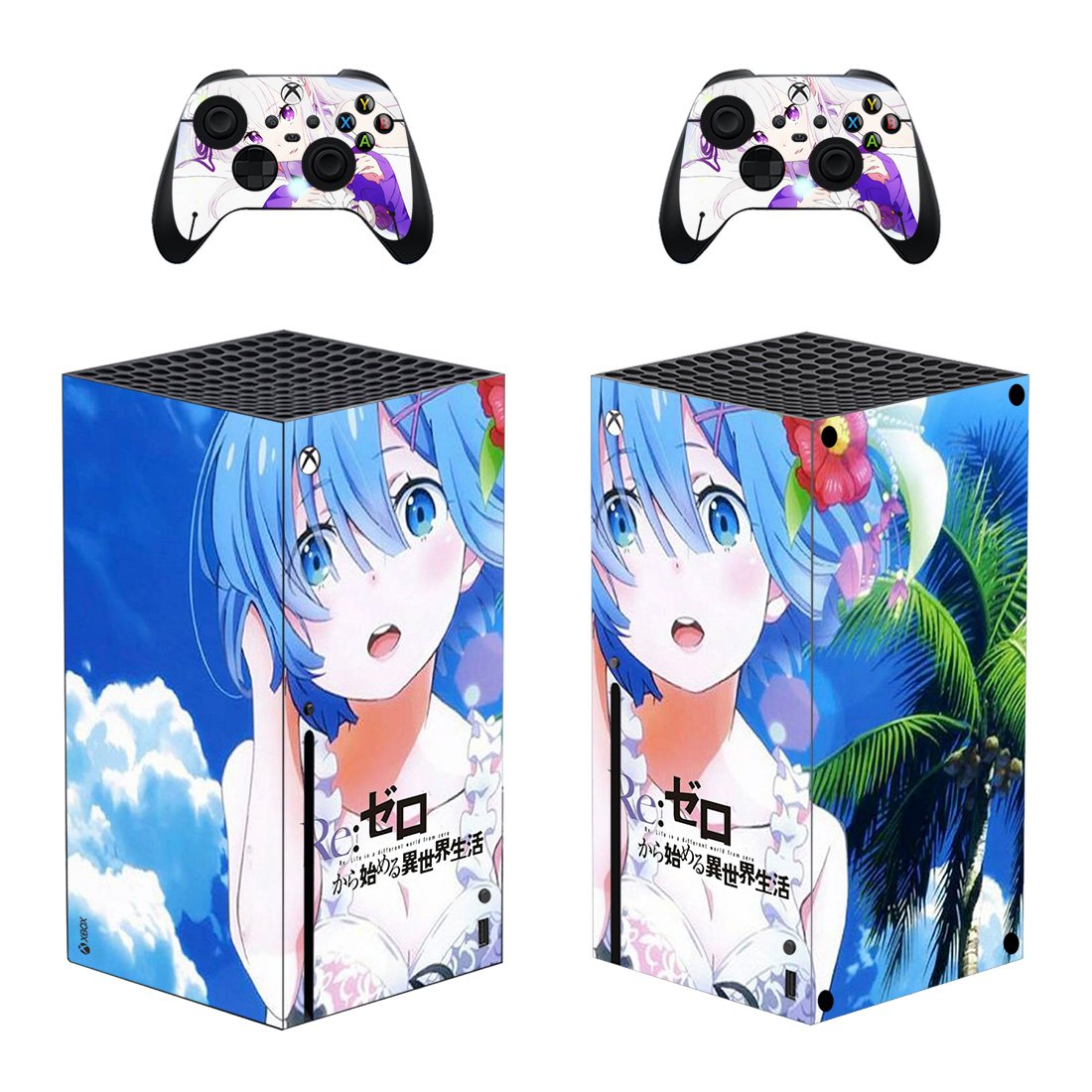 Date A Live decal skin for Xbox Series X Console & 2 Controllers