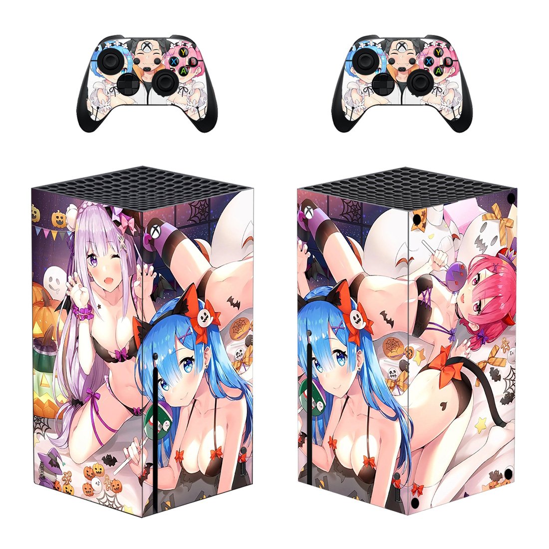 Date A Live decal skin for Xbox Series X Console & 2 Controllers