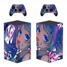 Anime decal skin for Xbox Series X Console & 2 Controllers