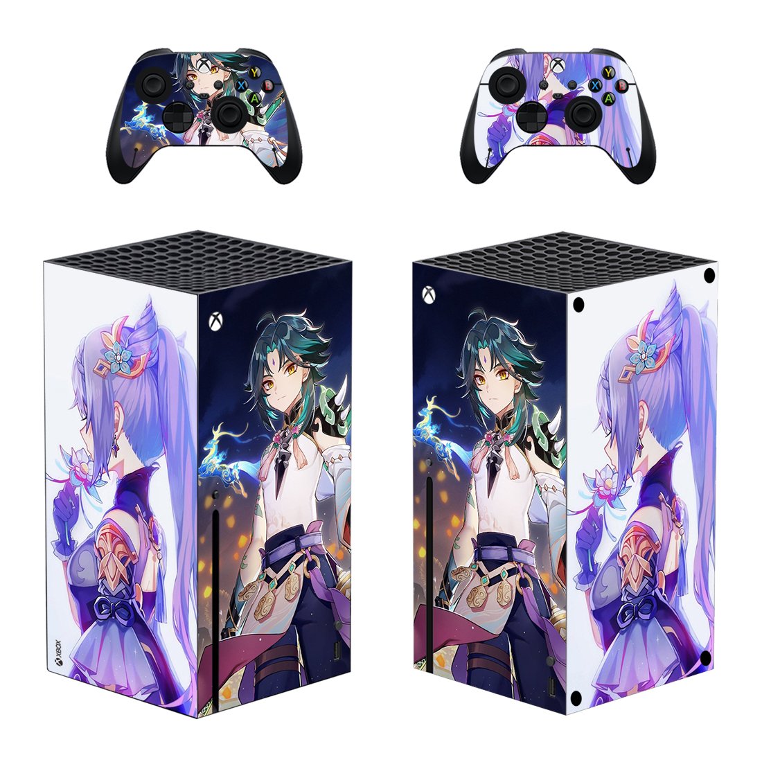 Genshin decal skin for Xbox Series X Console & 2 Controllers
