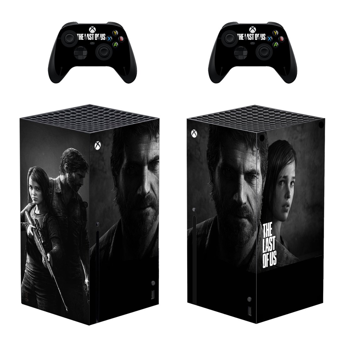 The Last of us decal skin for Xbox Series X Console & 2 Controllers