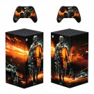 Battlefield decal skin for Xbox Series X Console & 2 Controllers
