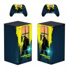 Cyberpunk 2077 decal skin for Xbox Series X Console & 2 Controllers
