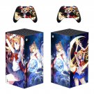 Sailor Moon decal skin for Xbox Series X Console & 2 Controllers