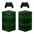 Digital Texture decal skin for Xbox Series X Console & 2 Controllers