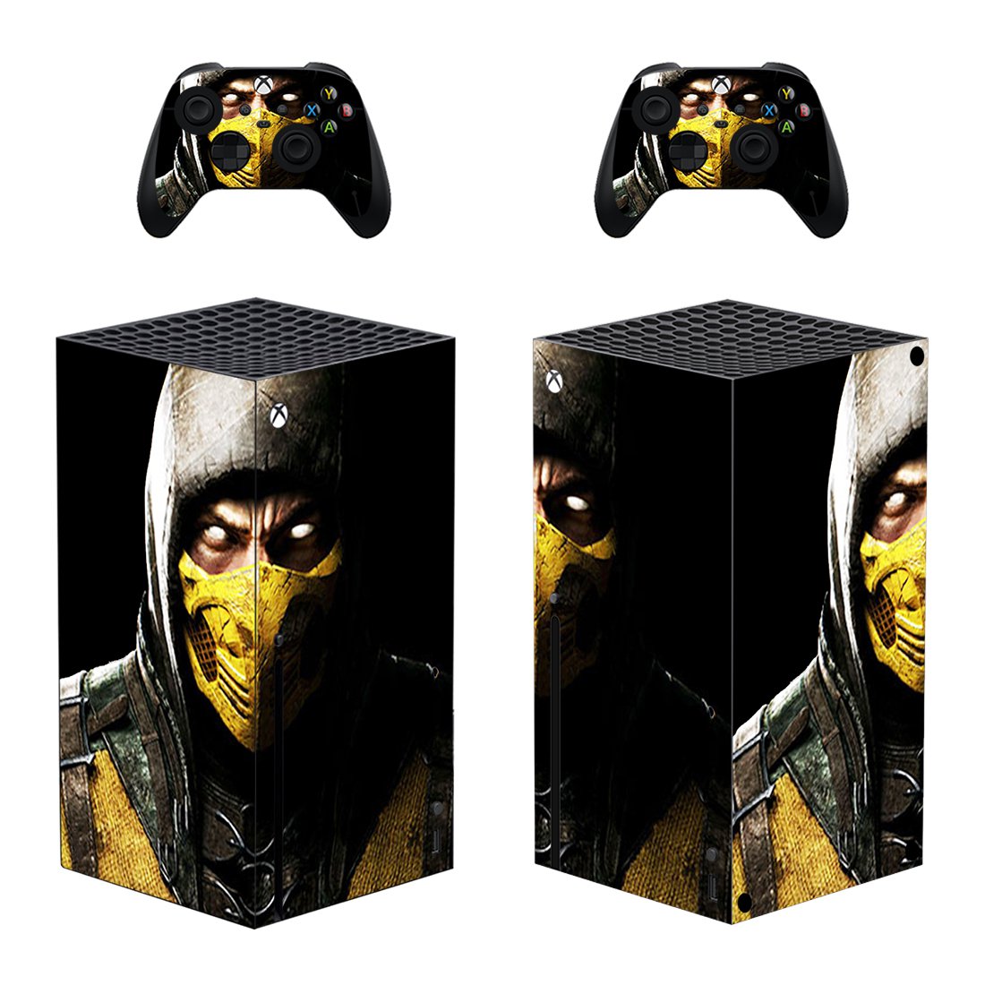 Mortal Kombat 11 decal skin for Xbox Series X Console & 2 Controllers