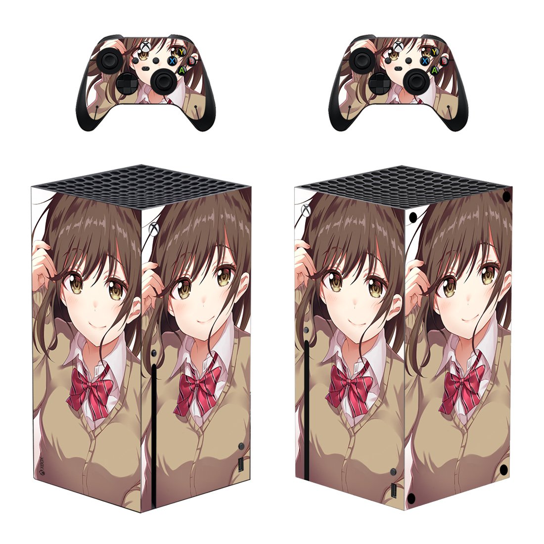 Kurumi Tokisaki decal skin for Xbox Series X Console & 2 Controllers