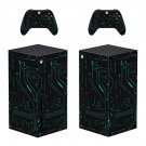 Digital Texture decal skin for Xbox Series X Console & 2 Controllers