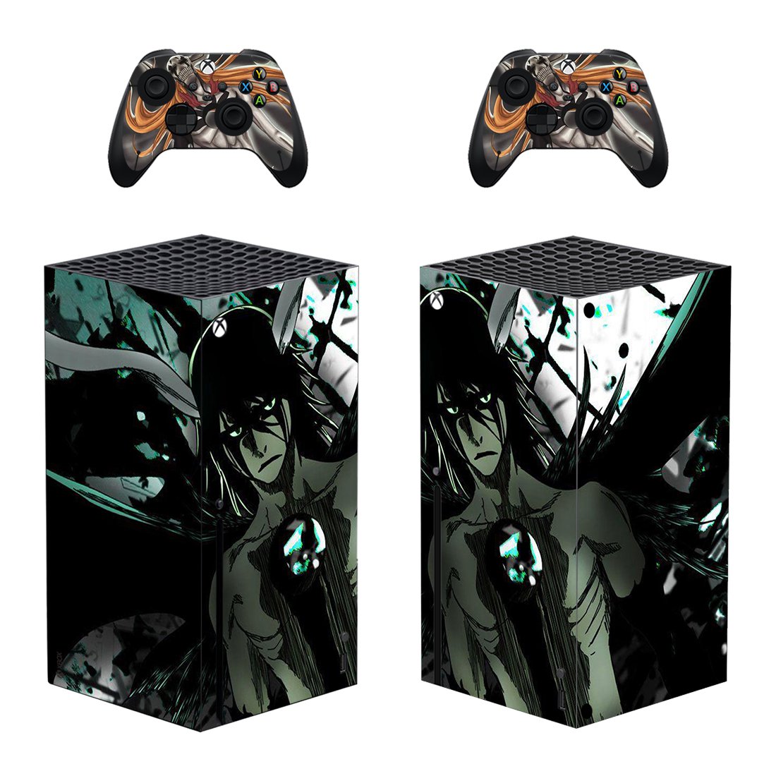 Anime decal skin for Xbox Series X Console & 2 Controllers