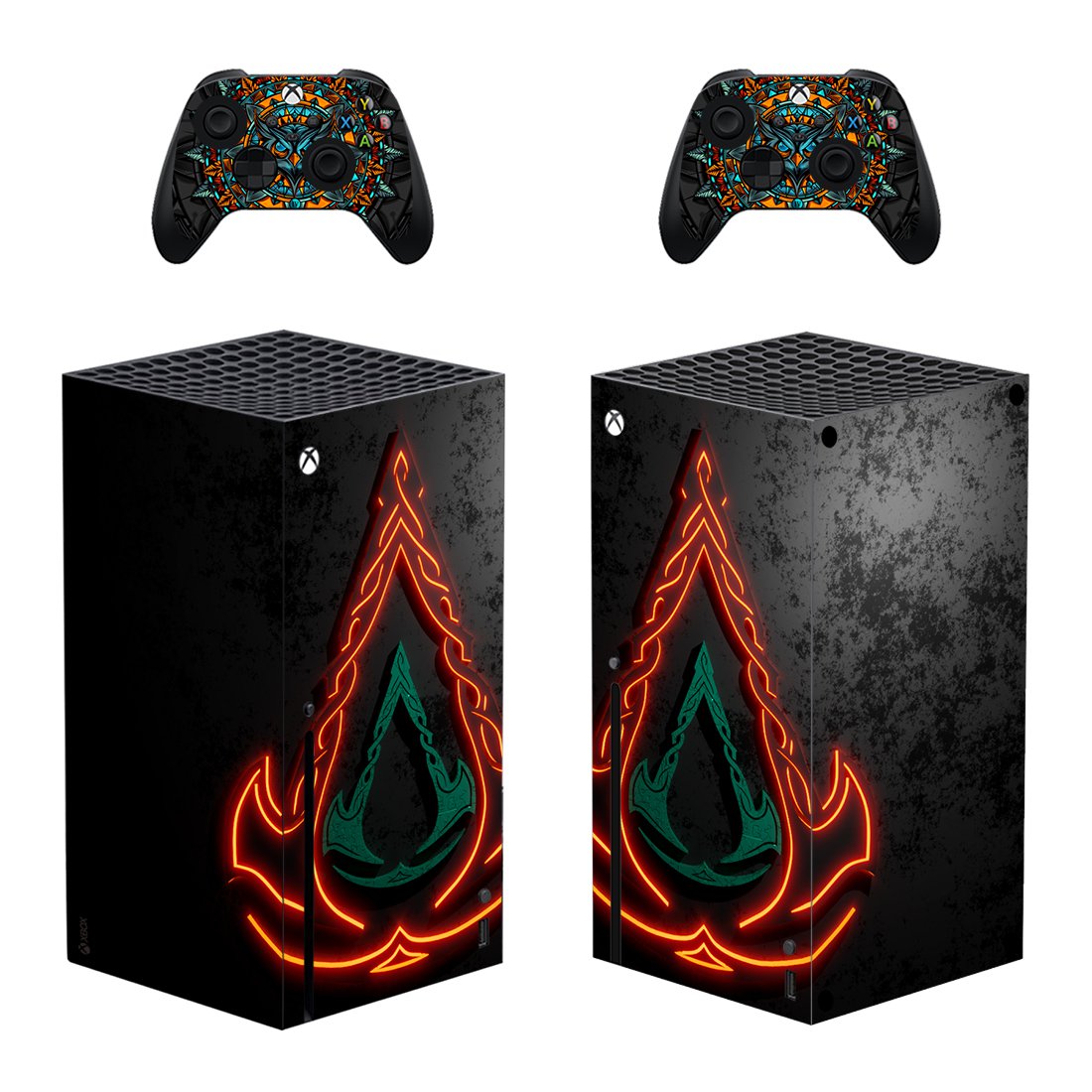 Assassin's Creed decal skin for Xbox Series X Console & 2 Controllers