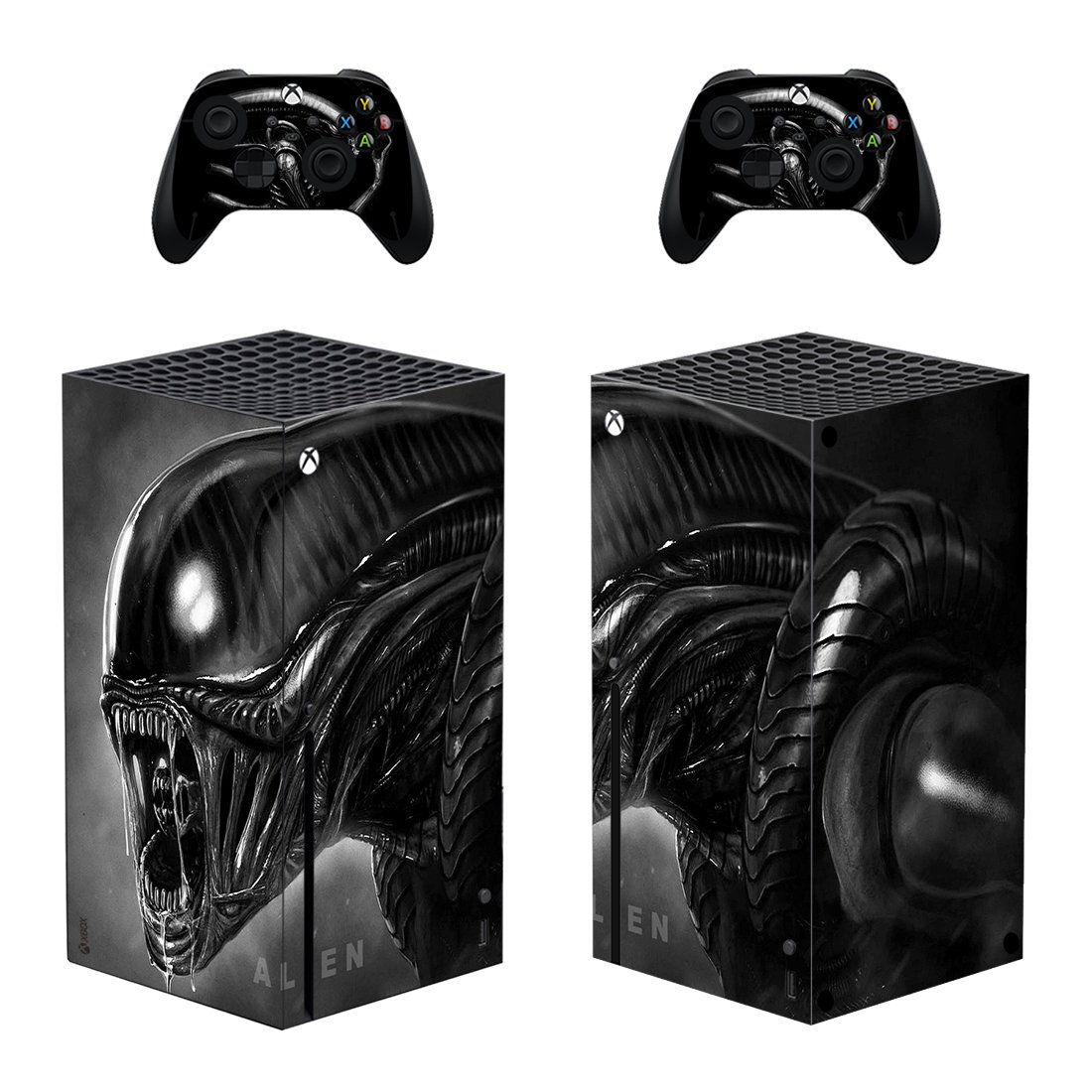 Venom decal skin for Xbox Series X Console & 2 Controllers