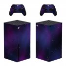 Sky Texture decal skin for Xbox Series X Console & 2 Controllers