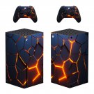 Digital Texture decal skin for Xbox Series X Console & 2 Controllers