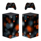 Digital texture decal skin for Xbox Series X Console & 2 Controllers