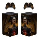 Diablo 4 decal skin for Xbox Series X Console & 2 Controllers