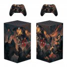 Diablo 4 decal skin for Xbox Series X Console & 2 Controllers
