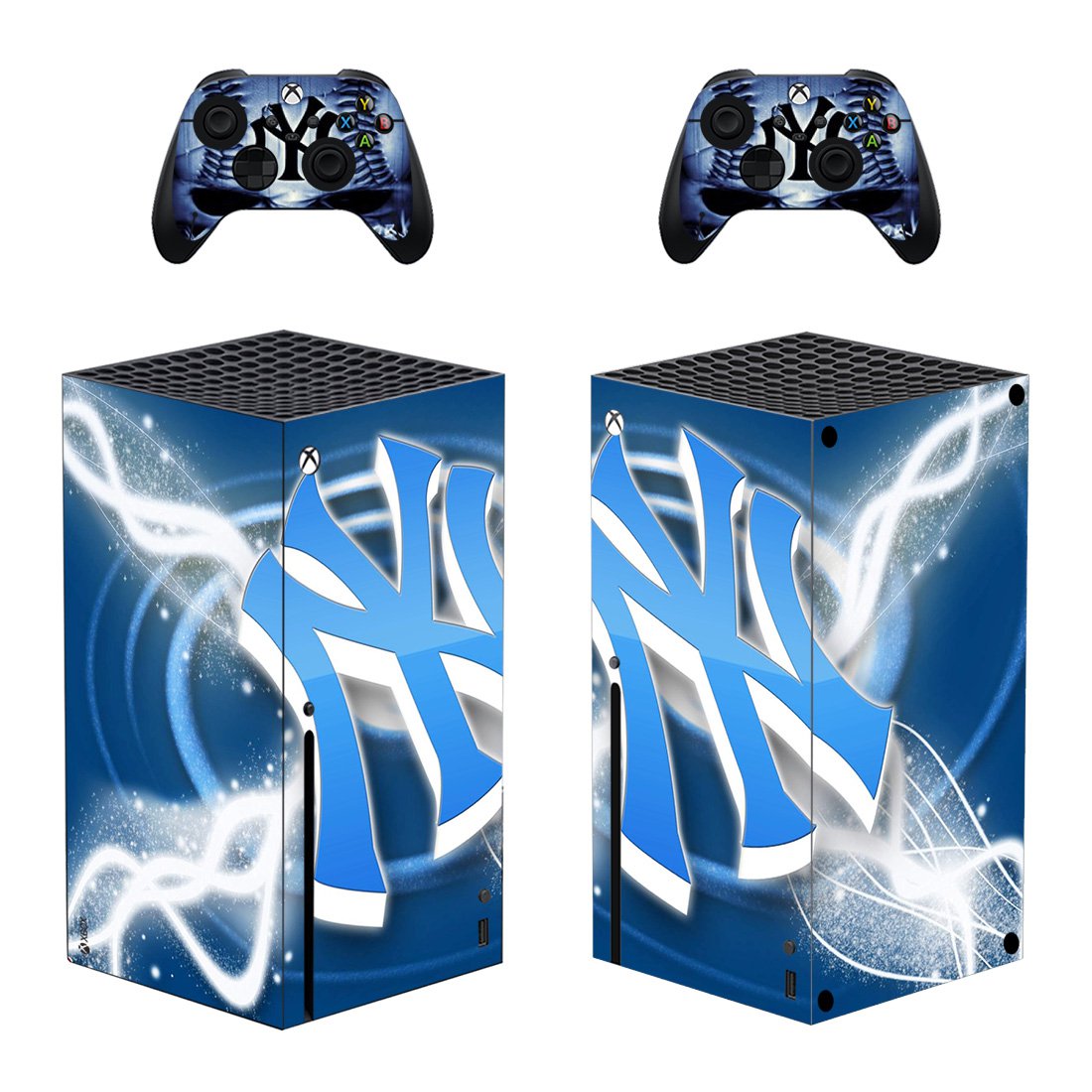 New York Yankees decal skin for Xbox Series X Console & 2 Controllers