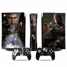 Black Myth Wukong decal skin for PS5 digital Console & 2 Controllers
