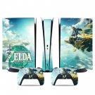 The Legend of Zelda decal skin for PS5 digital Console & 2 Controllers