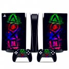 Classic decal skin for PS5 digital Console & 2 Controllers