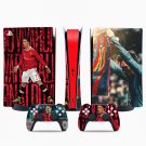 Cristiano Ronaldo decal skin for PS5 digital Console & 2 Controllers