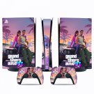 Grand Theft Auto 6 decal skin for PS5 digital Console & 2 Controllers
